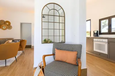 Una cocina o zona de cocina en Casa El Castaño
