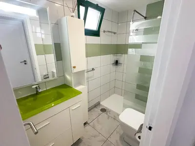 Un baño de Casa Mariposas