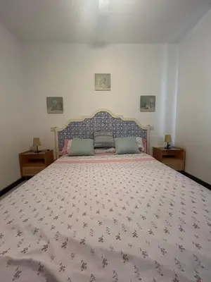 Cama o camas de una habitación en Bluejay Apartamento Playa del Cura