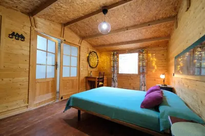 Cama o camas de una habitación en Villa Tamadaba Rural Home - Pet Friendly, Near Ocean, Ideal for Long Stays