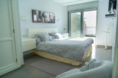 Cama o camas de una habitación en Villa Deluxe Porto Mare-Fragata 17-PasitoBlanco-Terrace Panoramic seaview