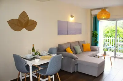 Zona de estar de Sunrise Maspalomas by Privilege