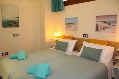 Cama o camas de una habitación en Sunrise Maspalomas by Privilege