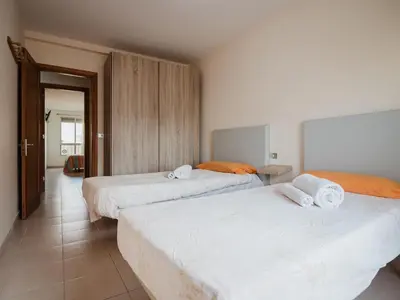 Cama o camas de una habitación en Apartamento Colón by Villas Rivero