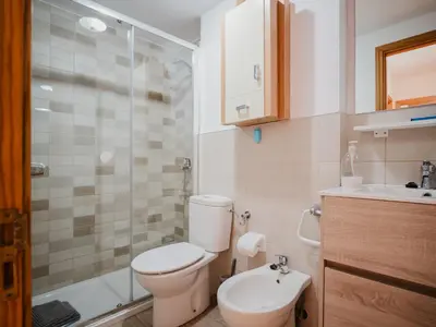 Un baño de Apartamento Colón by Villas Rivero