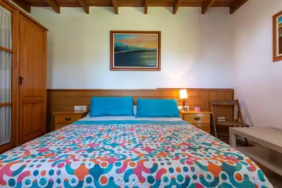 Cama o camas de una habitación en Finca Las Nietas