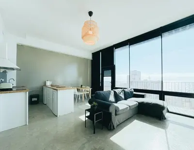 Una cocina o zona de cocina en Sunrise Pozo Izquierdo Home