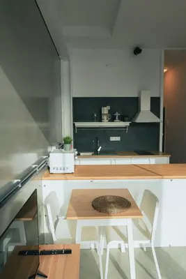 Una cocina o zona de cocina en Sunrise Pozo Izquierdo Home
