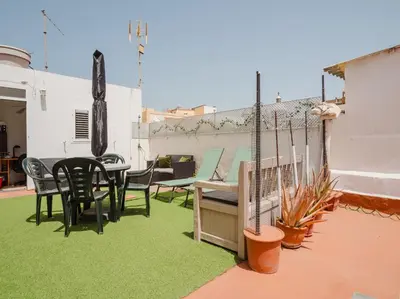 Un patio o zona al aire libre en Ruta del Perenquén by Villas Rivero