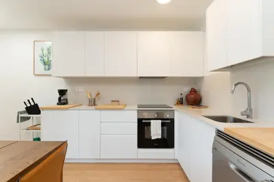 Una cocina o zona de cocina en Vivelorural Agaete Sunset Private Jacuzzi