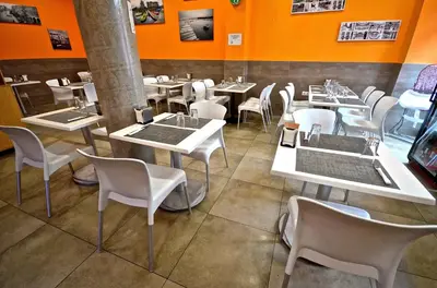 Zona de estar de Hotel Puerto Canteras