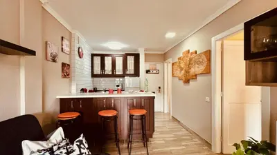 Una cocina o zona de cocina en Click & Guest - Atlantic Views in Puerto Rico