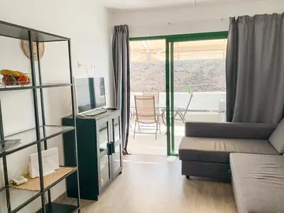 Zona de estar de Cozy apt pool&tennis