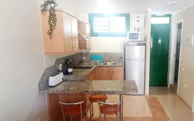 Una cocina o zona de cocina en Apartment Atis Caracol
