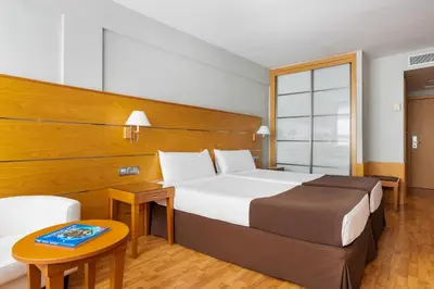 Cama o camas de una habitación en Exe Las Palmas