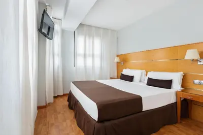 Cama o camas de una habitación en Exe Las Palmas
