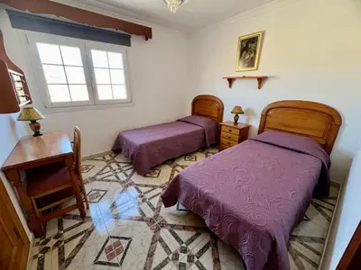 Cama o camas de una habitación en Casa Pancha
