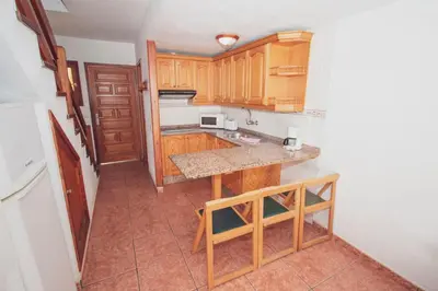 Una cocina o zona de cocina en CityHub Vacational Home Montecarlo 39 Puerto Rico