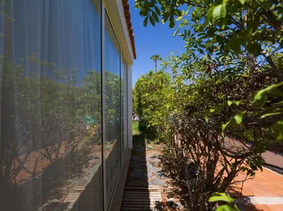 Jardín al aire libre en Sun and Serenity By CanariasGetaway