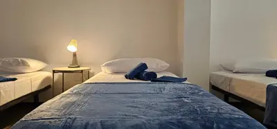 Cama o camas de una habitación en Estudio Andrea Las Palmas