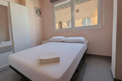 Cama o camas de una habitación en Franchy Roca Beach a un paso de Las Canteras
