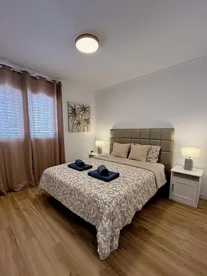 Cama o camas de una habitación en Hero Apartment - Luxury in Maspalomas