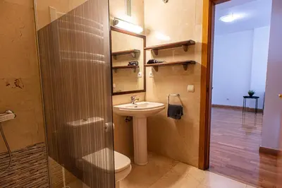 Un baño de Moderno Apartamento a 5 Min de la Playa Canteras