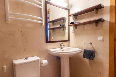 Un baño de Moderno Apartamento a 5 Min de la Playa Canteras