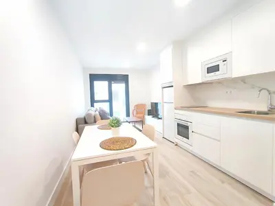 Una cocina o zona de cocina en Luxury Apartments Las Canteras