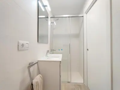 Un baño de Luxury Apartments Las Canteras