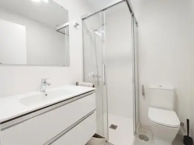 Un baño de Luxury Apartments Las Canteras