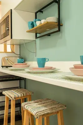 Una cocina o zona de cocina en Hafida's Dream