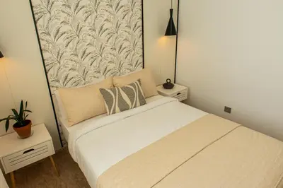 Cama o camas de una habitación en Hafida's Dream