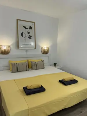 Cama o camas de una habitación en Casa4You 109 - With heated pool, city and partial sea views