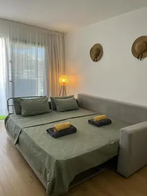 Cama o camas de una habitación en Casa4You 110 - With heated pool, city and partial sea views