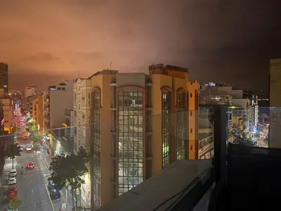 Vista general de Las Palmas de Gran Canaria o vista desde el apartamento