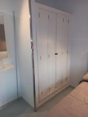 Cama o camas de una habitación en Bungalows Maspalomas