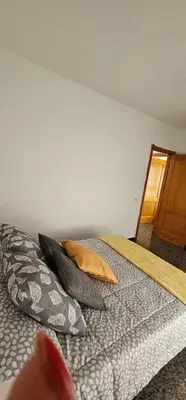 Cama o camas de una habitación en Piso Amanecer CRUCE ARINAGA