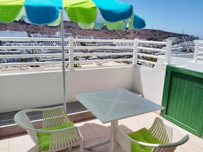 Un balcón o terraza de Apartamento Canaima