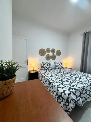 Cama o camas de una habitación en Luis Morote 2-C Apartamentos