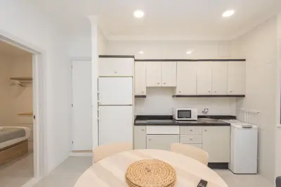 Una cocina o zona de cocina en Confital 2BR Cozy Flat