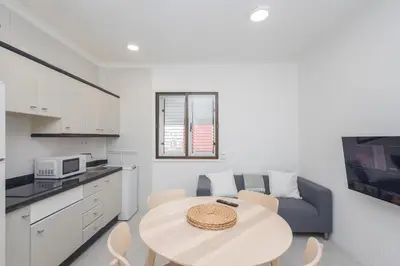 Una cocina o zona de cocina en Confital 2BR Cozy Flat