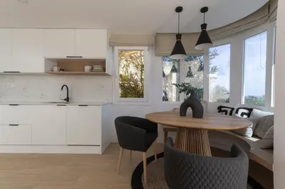 Una cocina o zona de cocina en Maspalomas Dunes Seaside