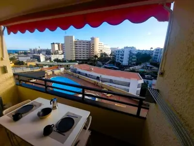 Piscina en o cerca de Lovely apartment close to the beach