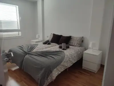 Cama o camas de una habitación en Villa Milena