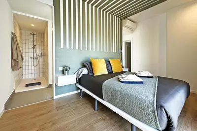 Cama o camas de una habitación en Salobre Las Yucas 5