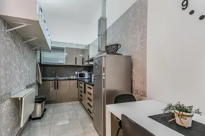 Plano de Urban Rooms San Roque with Solarium
