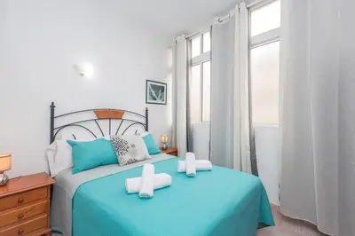 Cama o camas de una habitación en GuestReady - Juan Rejon 18 Canteras