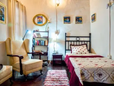 Cama o camas de una habitación en Aloe Apartament 2 plus 1 gratis w Casa Verde de Guía