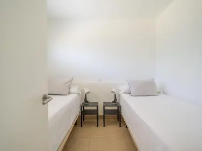 Cama o camas de una habitación en Liszt Suites San Agustin